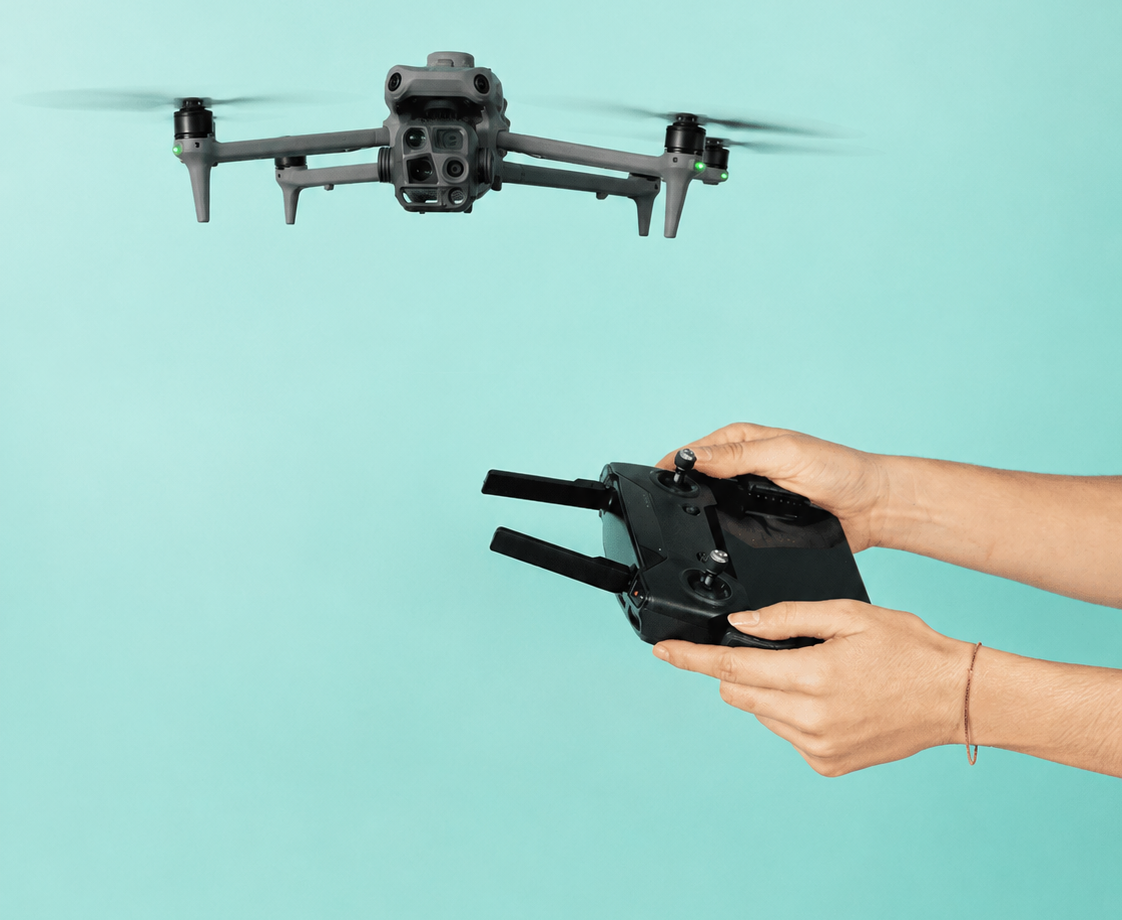 Dron volando