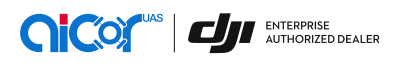 LOGO AICORUAS x DJI